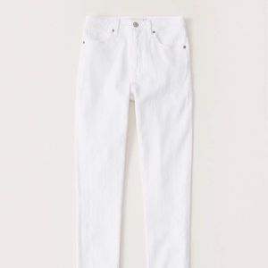 Abercrombie White Skinny Jeans